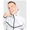 Nike Mens Nike Giacca Antivento Tech Woven Camo Full Zip - Bianco, bianco