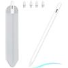 KARFUN Penna Tablet per Touch Screen Android,Compatibile con Samsung/Lenovo/Huawei/Vivo/XiaoMi Tablet,Telefono,Precisione Migliorata e Ricarica rapida Bianco