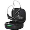 Yinyoo KBEAR BT15 PRO Modulo Bluetooth 5.4 con gancio per Adeggiatore Auricolare Wireless Sportive HIFI Ampia Compatibilità per KZ ZS10 PRO/EDX PRO/ZSN PRO/ZST (nero, 2 pin da 0,78 mm)