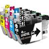 LAIPENG LC421XL LC-421XLVAL Cartuccia d'inchiostro Compatibile per Brother LC421 LC421XL per DCP-J1050DW MFC-J1010DW DCP-J1140DW DCP-J1800DW Stampante LC-421XLBK LC-421XLC LC-421XLM LC-421XLY (4-Pack)