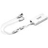 VONETS VAP11G-500S Industrial 2.4GHz WiFi Bridge/Ripetitore/Mini Router/Ethernet a WiFi Adattatore Hotspot Extender con 2 porte RJ45/antenne USB/DC Alimentato per dispositivi di rete DVR Monitor