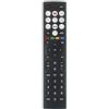 AULCMEET Telecomando vocale di ricambio ERF2AE36, fit for Hisense 4K Ultra HD 43E77NQ 50E77NQ 58E77NQ 65E77NQ 75E77NQ 85E77NQ 100E7NQ 55E77NQ 43E77NQ 50E77NQ 58E77NQ 65E77NQ 75E77NQ 85E77NQ 55E79NQ 43E79NQ
