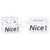 XMBYGY Custodia per AirPods Pro 2a/1a Generazione (2023/2022/2019) con Portachiavi, XMBYGY Custodia in Silicone Simpatico Cartone Animato Protettiva Antiurto con Kit per Donne Uomini (Carino)