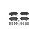Brembo P 28 046 - Pastiglia Freno - Posteriore | Compatibile con: HONDA CR-V III, CR-V IV
