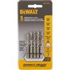 Dewalt DWADT5SET - Set di 5 rubinetti per trapano