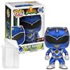 Funko POP! Television Power Rangers Metallic Blue Gamma limitata 10cm #10859