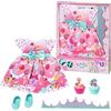 BABY born Deluxe Abito da Compleanno 834152 - Accessori per Bambole Fino a 43 cm - Include Vestito, coroncina, Scarpe e Cupcake - Adatto per Bambini dai 3 Anni in su