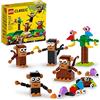 LEGO Classic Creative Monkey Fun 11031 - Set di giocattoli da costruzione per bambini, ragazzi e ragazze di età in su, un ottimo regalo per nipoti