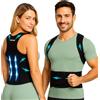 ® Busto Correttore Posturale Uomo Donna - Fascia Posturale Spalle E Schiena - Ra