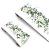 VisitRyl Bordi per Carta da Parati Adesivi Fiore foglia verde YX221 12cm X 1000cm Design Decorativo