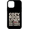 Ragdoll Cat Mom Cozy Reading Nights Custodia per iPhone 12 mini Cozy Book Lover Ragdoll Mamma Soft Pages Quiet Nights
