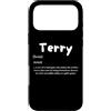 Terry Defined Personalized Terry Costume Custodia per iPhone 17 Pro Max Definizione Terry Personalizzato Nome Costume Personalizzato Per Terry