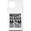 Book Mom Night Reader Quiet Reading Love Custodia per iPhone 12 mini Libro per lettori notturni Mom Quiet Nights Deep Stories