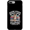 Bengal Cat Book Lover Reading Mom Life Custodia per iPhone 7 Plus/8 Plus Book Lover Bengala Mom Just One More Chapter Cat