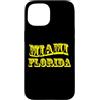 Florida Cities Custodia per iPhone 15 Souvenir di Miami Florida USA
