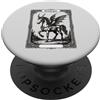 Demonique Tees and Ars Goetia Demon Gift Gamigin ha scatenato il corriere mistico PopSockets PopGrip Adesivo