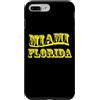 Florida Cities Custodia per iPhone 7 Plus/8 Plus Souvenir di Miami Florida USA