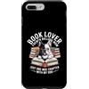 French Bulldog Mom Reading Book Lover Custodia per iPhone 7 Plus/8 Plus Book Lover Bulldog francese Just One Mre Capitolo Con Cane