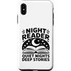 Book Mom Night Reader Quiet Reading Love Custodia per iPhone XS Max Libro per lettori notturni Mom Quiet Nights Deep Stories
