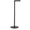 Beldray LA0532708BLKFEU7 Supporto per rotolo di carta igienica - autoportante, Accesso facile, Capacità fino a 4 rotoli, Base tonda per stabilità, Finitura nera opaca, salvaspazio, 56 x 19.5 x 17cm