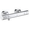 GROHE QUICKFIX, Precision Get, Miscelatore termostatico per doccia, con tecnologia Water Saving, blocco sicurezza 38°, Cromo, 34773000