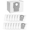 Jissta 14 Sacchetti di Ricambi per Roborock Q7 M5+/Q7 L5+/Q10 S5+/Q10 X5+/QS8+ | S8 Pro Ultra/S7 MaxV Ultra/S7 Pro Ultra/Q7+/Q7 Max+/Q8 Max+/ Q5 Pro+/T8 Aspirapolvere, Accessori di Ricambi