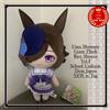 FuRyu Uma Musume Giant Plush Rice Shower Vol.4 uniforme scolastica 25 cm Giappone N...