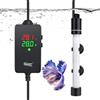 hygger Mini riscaldatore per acquario, piccolo riscaldatore sommergibile per acquario da 300 W