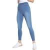CityComfort Jeggings Donna Leggins Skinny Jeans Modellanti Elasticizzati a Vita Alta Slim Jeggings con Tasche Taglie Forti 36-48 (Blu Lavato, 34-36 EU)