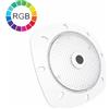 SEAMAID Faro per Piscina Not Mad Magnetico, Impermeabile e Ricaricabile - Versione con Scocca Bianca e Luce RGB Multicolor