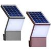 SEAMAID Lampioncino Solare a Parete in Alluminio con Sensore di Presenza - LED Luce Bianca 5000°C