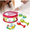 Batteria compatta per bambini dai 3 mesi in su, gioco di ruolo sensoriale