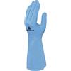 Deltaplus VE830BL07 - Guanti in nitrile Nitrex 830, blu, taglia 7/8
