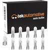 Tek Automotive 286 Car Bulbs 286 Bulb Car Dashboard Panel Light Bulbs 12V 1.2W W2x4.6D Capless - Box of 10Panel Light 12V 1.2W W2x4.6D Capless - Box of 10 Y