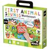 Headu - First Animal Sounds Montessori, Multicolore, Compatto MU57885