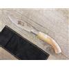Ladymsardegna Coltello artigianale 22 cm Arburesa sardegna isola incisa lama manico montone