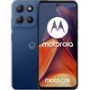 Motorola moto g15 8/512GB, Doppia fotocamera 50+5MP + sensore antisfarfallio, Display 6.72 FHD+ 60Hz, batteria 5200mAh, MediaTek Helio G81, Android 15, Sea Blue