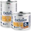 Exclusion - Diet Cane Renal Adult All Breeds con Maiale, Sorgo e Riso 400 GR.