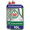 Fairy Professional Detersivo Piatti a Mano, Original, 10 L (2 x 5000 ml), Maxi Formato, Scioglie il Grasso Facilmente
