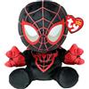 Ty Floppy - Collezione Marvel, Miles Morales, Spiderman, Morbido Peluche da Collezionare, Idea Regalo per Grandi e Piccini - 20 cm - T44006