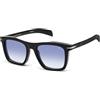 David Beckham Occhiali da Sole DB 7000/S BLACK/BLUE SHADED 53/20/145 uomo