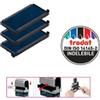 TRODAT Tampone di ricambio 6-4915 - blu - Trodat - conf. 3 pezzi (unità vendita 1 pz.)