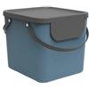 ROTHO Pattumiera Albula - 40 L - blu horizon - Rotho (unità vendita 1 pz.)