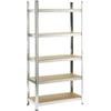 X-Robust Scaffale - 5 ripiani - 180 x 40 x 90cm - metallo-MDF - X-Robust (unità vendita 1 pz.)
