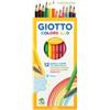 GIOTTO Pastelli colorati Colors 3.0 - diametro mina 3 mm - Giotto - astuccio 12 pezzi (unità vendita 1 pz.)