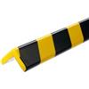 DURABLE Profilo paracolpi angolare C35 - giallo-nero - Durable (unità vendita 1 pz.)
