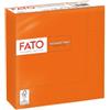 FATO Tovagliolo - carta - 33 x 33 cm - 2 veli - arancio - Fato - conf. 50 pezzi (unità vendita 1 pz.)