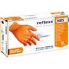 Reflexx Guanti in nitrile N85 - ultra resistenti - tg L - arancione - Reflexx - conf. 50 pezzi (unità vendita 1 pz.)