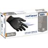 Reflexx Guanti in nitrile N85B - ultra resistenti - tg L - nero - Reflexx - conf. 50 pezzi (unità vendita 1 pz.)