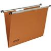 BERTESI Cartella sospesa Silver - cassetto - interasse 33 cm - fondo V - 31,2 x 25 cm - arancio - Bertesi (unità vendita 50 pz.)